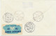 ISRAEL 24.2.1958, Erstflug El Al Israel Airlines „TEL AVIV (LOD SEDE TEUFA) – KÖLN“ Als Einschreiben Gel. (Hab.2584) - Airmail