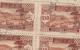 GRAND LIBAN :  Yvert 131 Bickfaya Type II Variété Dans La Légende Arabe En Bloc De 4 Sur Lettre De Biskinta De 1934 - Brieven En Documenten