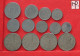 BRAZIL  - LOT - 13 COINS - 2 SCANS  - (Nº58007) - Verzamelingen & Kavels