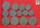 BRAZIL  - LOT - 13 COINS - 2 SCANS  - (Nº58007) - Collezioni E Lotti