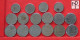 BRAZIL  - LOT - 16 COINS - 2 SCANS  - (Nº58009) - Colecciones Y Lotes