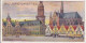 2  Grande Place, Furnes  - Gems Of Belgian Architecture 1915 -  Wills Cigarette Card - Original  - Antique - 3x7cms - Wills