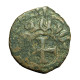 Cilician Armenia Medieval Coin Levon IV Pogh 19mm King / Cross 04363 - Arménie