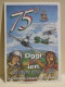 Delcampe - Italia 4x Postcards 75° Aeronautica Militare, I° Volo Aereo A Reazione Italiano. - Collections