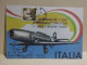 Delcampe - Italia 4x Postcards 75° Aeronautica Militare, I° Volo Aereo A Reazione Italiano. - Collections