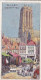 18 Cathedral, Malines   - Gems Of Belgian Architecture 1915 -  Wills Cigarette Card - Original  - Antique - 3x7cms - Wills