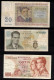 MONDE - Lot De 7 Billets Etrangers - Colecciones Y Lotes