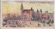 50 The Old Castle, Antwerp   - Gems Of Belgian Architecture 1915 -  Wills Cigarette Card - Original  - Antique - 3x7cms - Wills