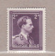 1943 Nr 643(*) Zonder Gom,zegel Uit Reeks Leopold III. - 1936-1957 Collar Abierto