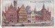 33 Ghent, Quai Aux Herbes    - Gems Of Belgian Architecture 1915 -  Wills Cigarette Card -   - Antique - 3x7cms - Wills