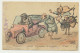 Carte Fantaisie - Toumobil..maboul... - Illustrateur CHAGNY Datée 1918 - Chagny