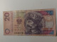 1994 20 ZLOTYCH POLONIA - Pologne