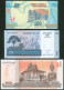 Lot/Posten Mit 3 Banknoten 2x Madagasikara, 1x Cambodia UNC.- - Sammlungen & Sammellose