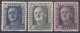 ESPAÑA 1946-1947 Nº 999/1001 NUEVO, SIN FIJASELLOS - Unused Stamps