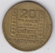 20 Francs TURIN  1929  Essai En Cupro Alu - Proeven