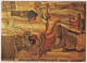 AK 198232 EGYPT - Cairo - Egyptian Museum - Scene On The Back Of King Ankh Amen's Throne - Musei