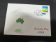 26-1-2024 (2  X 22) Australia National Day (Australia Day) With Australia Map Stamp 26-1-24 (TODAY) - Lettres & Documents