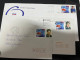 26-1-2024 (2 X 24) Australia (3 Covers) With 2000 Australian Paralympiam TAG Stamps - Storia Postale