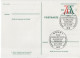 Germany Deutschland 1971 Albrecht Durer, German Painter, Printmaker, Artist, Engelsmesse Ausschnitt, Canceled In Bonn - Postcards - Used