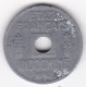 Indochine 1/4 Cent 1942 Osaka, En Zinc, Lec# 23 - Indochine