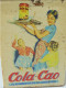 Delcampe - -BOITE COLA CAO ANNEES 60 Tôle Lithographiée COLLECTION DECO VINTAGE     E - Scatole/Bauli