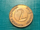 Münze Münzen Umlaufmünze Slowenien 2 Tolar 1999 - Slovénie