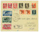 P2655 - ITALIA AMGVG , RACCCOMANDATA , VIA AEREA,PER CATANIA, IN TARIFFA ESATTA, 15.4.47 - Poststempel