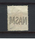 PAYS-BAS - Y&T N° 76A° - Perfin - Perforé - Wilhelmine - Perforés