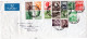 Australien 1953,15 Marken Auf Luftpost Brief V. Melbourne N. Mexiko - Autres - Océanie