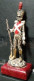 Statuetta In Argento E Smalto - Soldatino Formato H 11,5 Cm X Largh. Base 4 Cm. Largh. 2° Base Soldato 3 Cm.fronte Retro - People