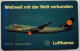 Germany T.N.C. Travel Card - Lufthansa Weltweit Verbunden  ( Boeing 747-400 ) - Otros & Sin Clasificación