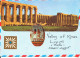 Egypt Air Mail Cover Sent To Denmark Topic Stamps See Backside Of The Cover - Luchtpost