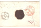 Lettre Sans Contenu Obl. Distribution Ingelmunster 3/12/1858+Boîte  + B.2° R. + Tax 2/3 > Ministre Belge St.Petersbourg - 1849-1865 Medaillen (Sonstige)