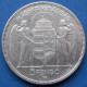 HUNGARY - Silver 5 Pengö 1930 "10th Ann. - Regency Of Admiral Horthy" KM# 512.1 Regency (1926-1945) - Edelweiss Coins - Hongrie