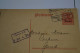 Courrier,envoi,guerre 14-18,RARE,Zone Des étapes,oblitération Militaire,occupation Allemande 1917 - OC38/54 Occupazione Belga In Germania