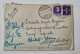 STORIA POSTALE  ITALIA  SOMALIA PADOVA X MOGADISCIO +  Belet Uen 1935 1 Lira +50 Gemello - Marcophilie (Avions)