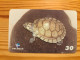 Phonecard Brazil, Telemar - Turtle - Brésil