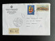 SAN MARINO 1989 REGISTERED LETTER SAN MARINO TO BRUSSELS 23-05-1989 - Storia Postale