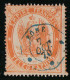 FRANCE - Télégraphe N° 7 - Aigle Impérial - 1F Orange.  Belle Oblitération Du 7 Oct.70 Bône - Telegrafi E Telefoni
