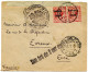 ITALIE - 10CX2 SUR LETTRE CENSUREE POUR LA FRANCE, 1919 - Storia Postale