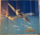 Faltprospekt Lufthansa Lockheed L-1649A "Super Star" - Ohne Zuordnung