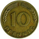 Germany - 1950 - KM 108 - 10 Pfennig - Mintmark "F" - Stuttgart - VF - Look Scans - 10 Pfennig