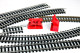 JOUEF HO 6 RAILS: 2 DROIT N°475, 2 COURBE N°470, 1 R=325mm, 1 R=385mm + 2 BUTOIR, MODELISME FERROVIAIRE TRAIN (2105.249) - Gleise