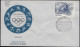 Inde 1972 Y&T 340 Et 341 Sur FDC. Jeux Olympiques De Munich. Hockey, Judo, Tir, Course - Rasenhockey