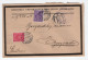 1934. KINGDOM OF YUGOSLAVIA UNIVERSITY RECTORATE IN ZAGREB,OFFICIAL TO BELGRADE,POSTAGE DUE - Postage Due