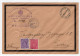 1934. KINGDOM OF YUGOSLAVIA,CROATIA,ZAGREB,6th CAVALRY REGIMENT KNEZA ARSENIJA,OFFICIAL COVER TO BELGRADE,POSTAGE DUE - Portomarken