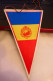 RALIUL DUNARII DACIA SIBIU 13-14 IUNIE 1986 Romania Fanion Sportiv Steag Sport Flag Pennant AUTO Cars - Automovilismo - F1