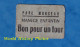 Ticket Ancien - PARIS - Parc Monceau - Manège Enfant - Bon Pour Un Tour - Jeu Jouet Histoire Patrimoine - Other & Unclassified