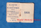 Petit Livre Calendrier - 1931 - PARIS - Maison AU JEUNE MARQUIS Patisserie Confiserie E. Chatton - Avenue Victor Hugo - Kleinformat : 1921-40