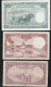 BURMA/MYANMAR MONEY1958 ISSUED AUNG SAN 6 NOTES SET 100,50,20,10,5,1 KYAT, VF - Myanmar (Birmanie 1948-...)